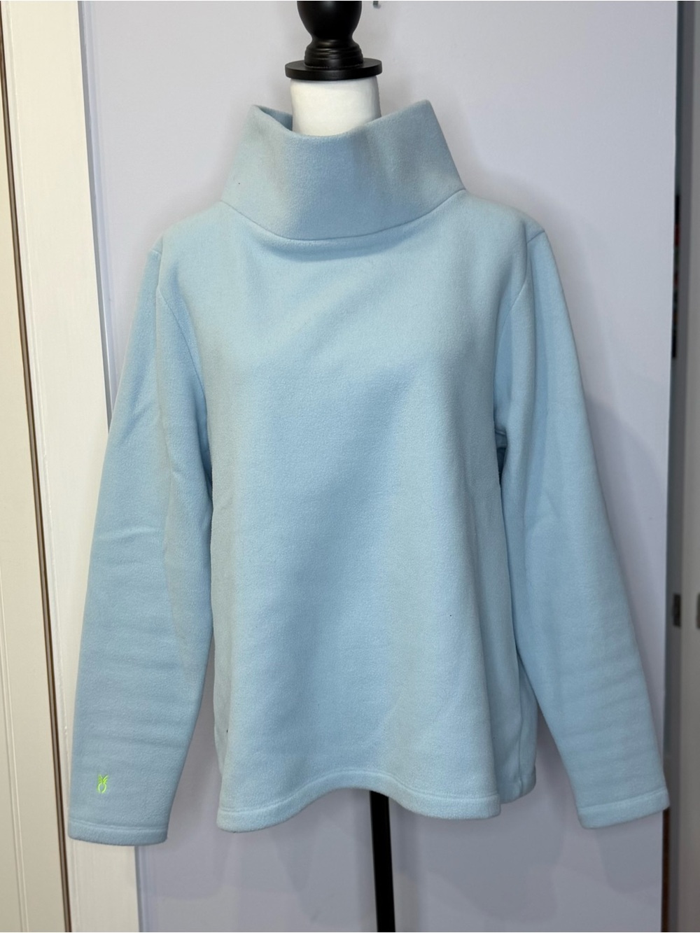 Dudley Stephens Cozy Light Blue Funnel Neck Women's fleece. Size XXL. Like new!